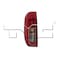 Tyc Tyc Tail Light Assembly, 11-6096-00 11-6096-00 - alternate 1